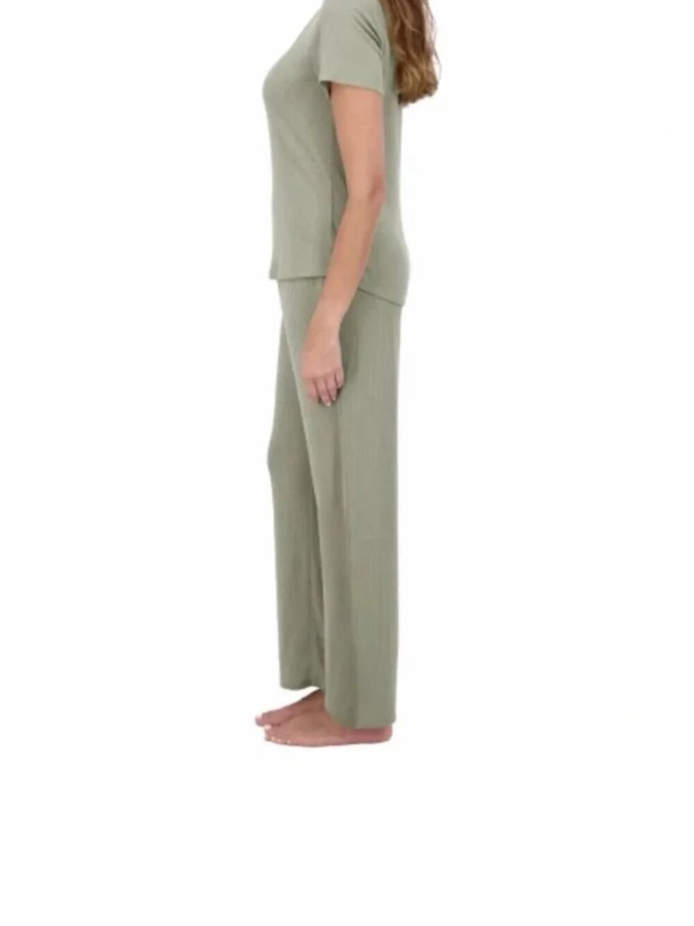 Live 2 lounge 4 piece Pointelle Lounge Set - XS - Picture 4 of 7